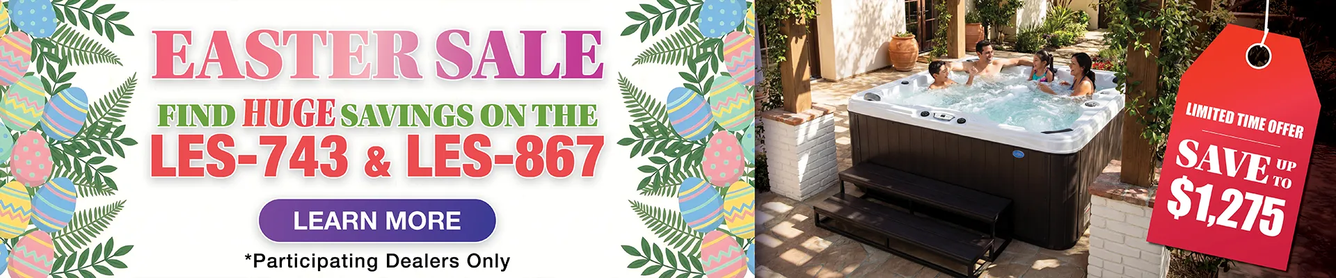 Calspas hot tub being used in a family setting - Culver City