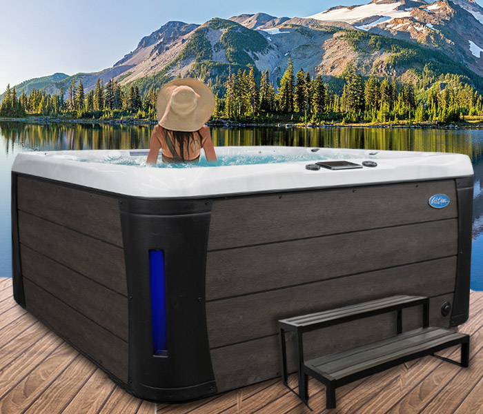 Calspas hot tub being used in a family setting - hot tubs spas for sale Culver City